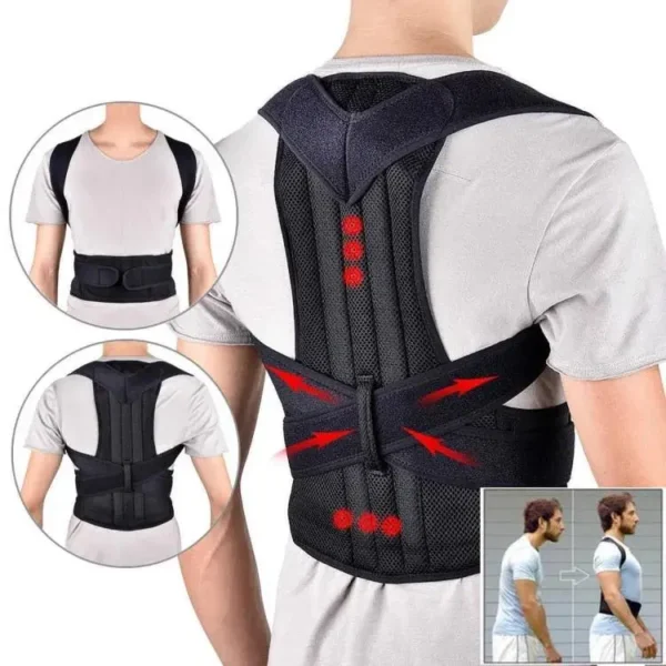 1 Pc Posture Belt – Back Support & Posture Corrector for Men and Women