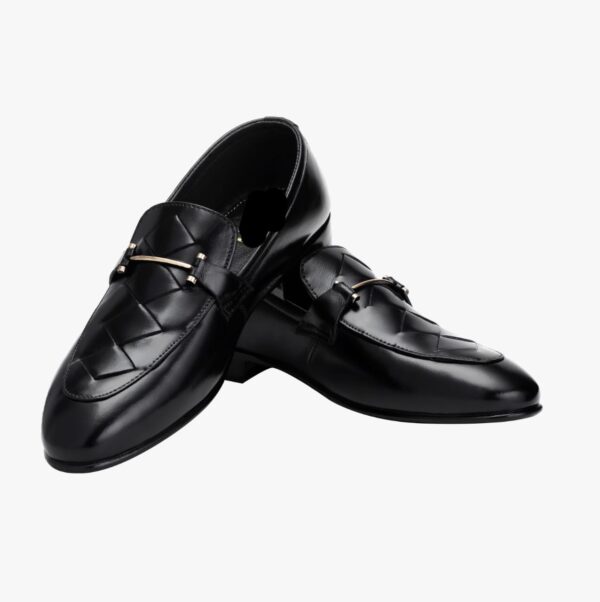 Men Black Formal Moccasin